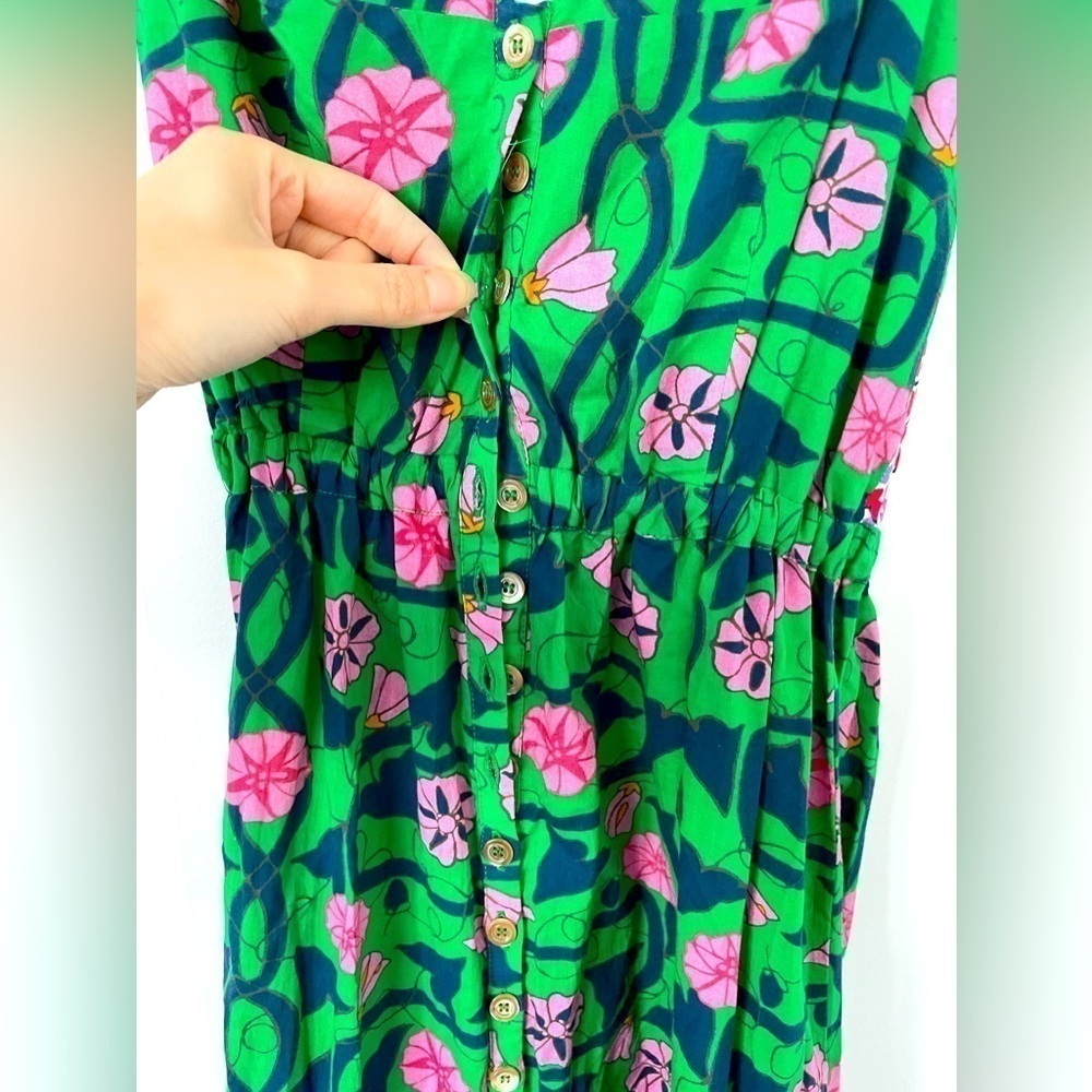 Rhode resort watermelon floral max dress with tie back - Picture 3 of 5